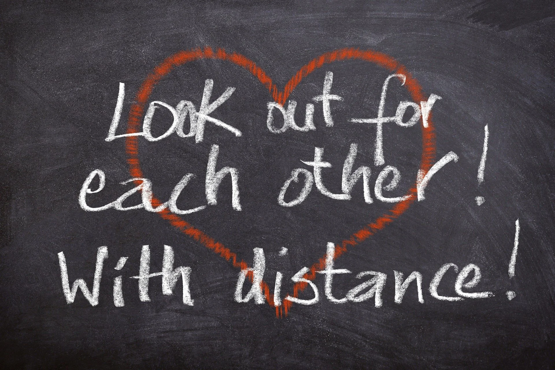 look out for each other with distance artwork